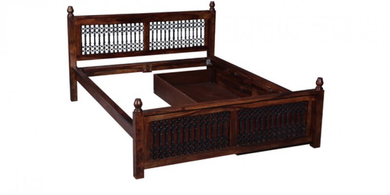 Egbert Leopold Solid wood Queen Size